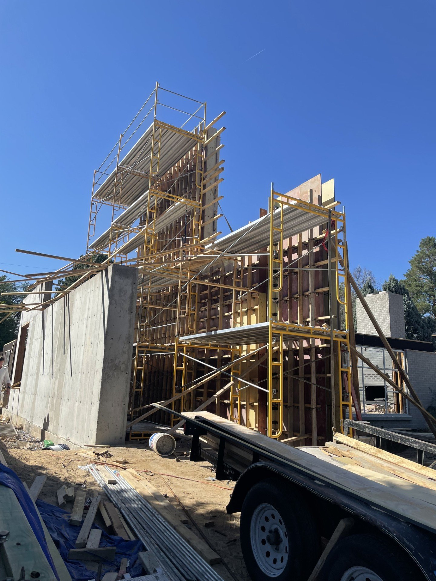 Commercial Foundation Pour