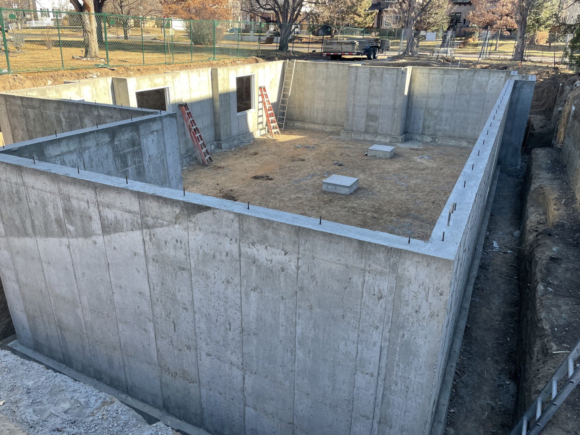 Residential Basement Foundation